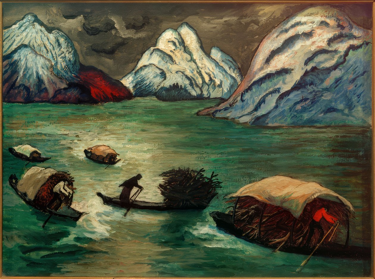 Na de storm door Marianne von Werefkin