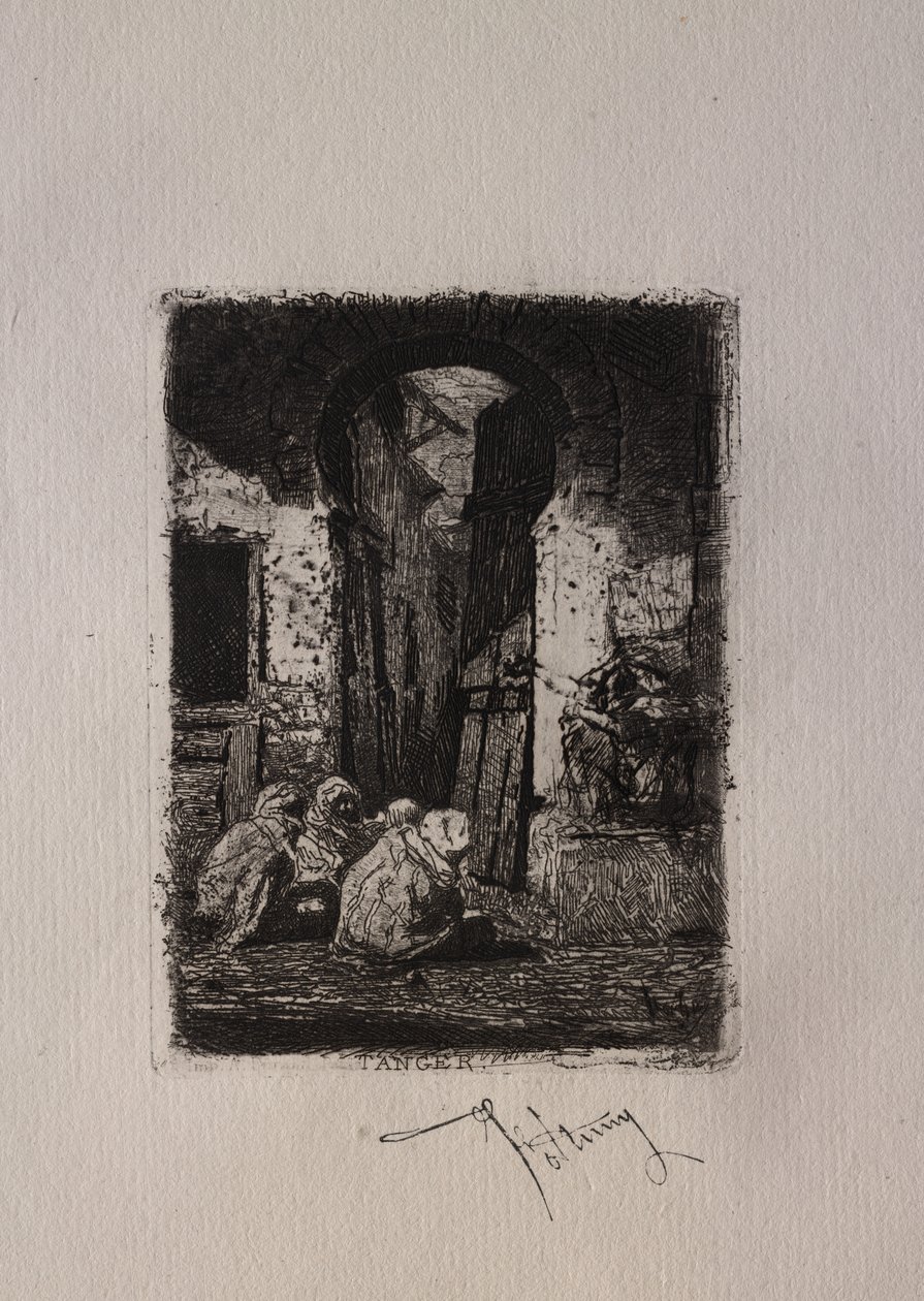 Tanger door Mariano Fortuny y Marsal