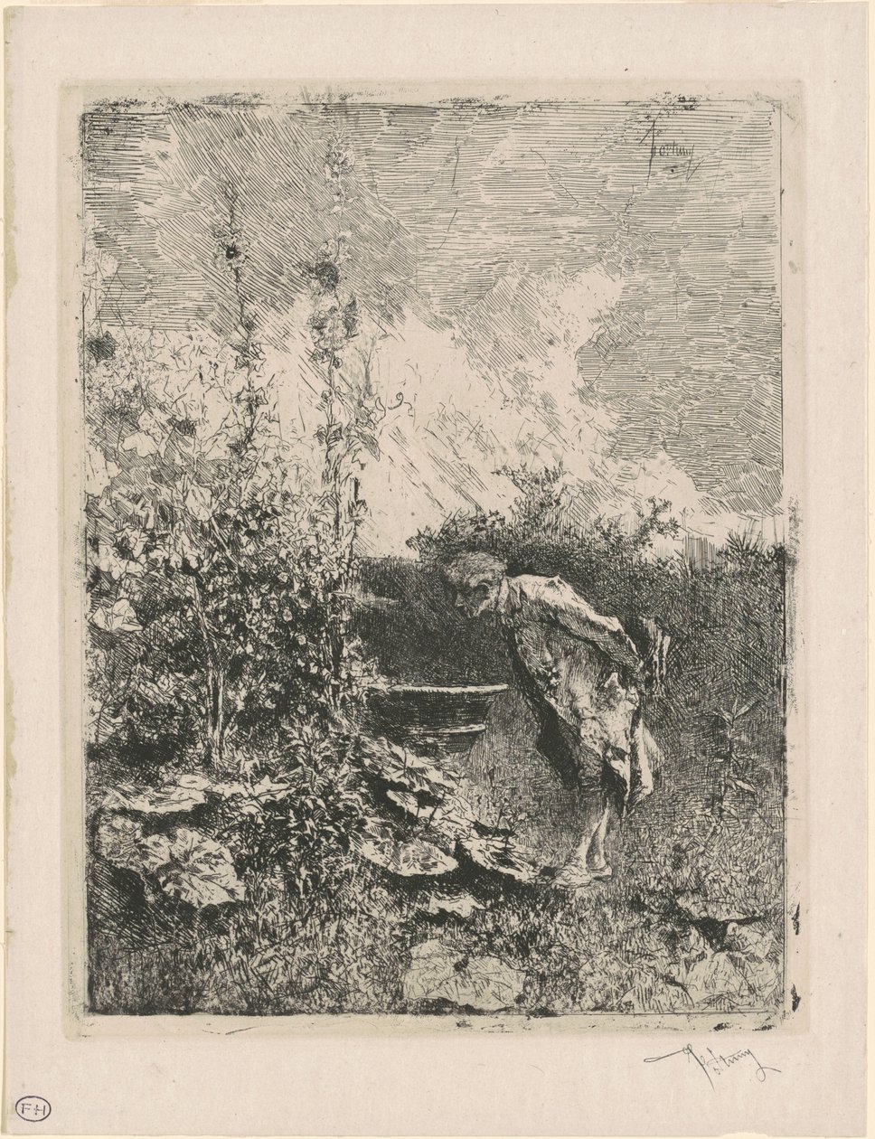 De Tuinliefhebber door Marià Fortuny