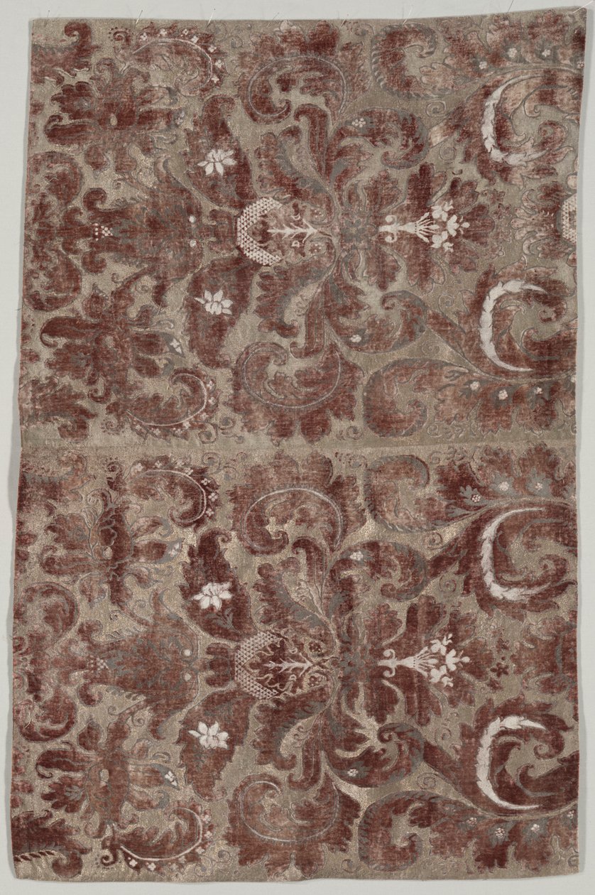 Twee Samengevoegde Panelen van "Fortuny Geschilderd Fluweel" door Mariano Fortuny y Madrazo