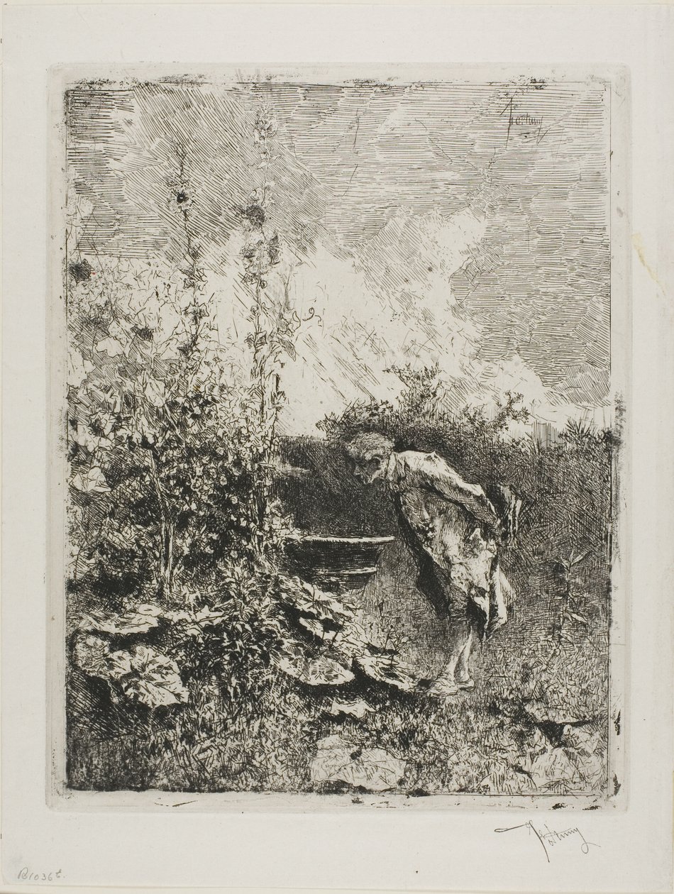 Tuinliefhebbers door Mariano Fortuny y Marsal
