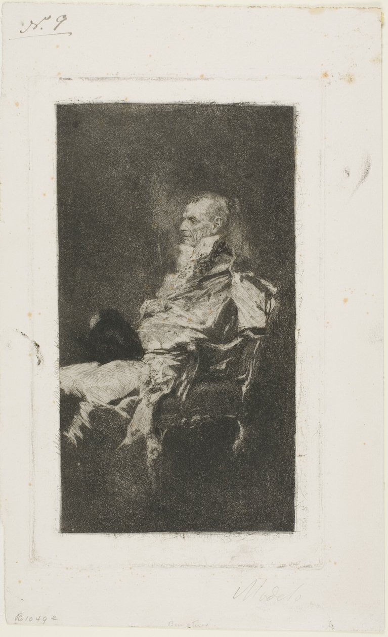Diplomaat door Mariano Fortuny y Marsal