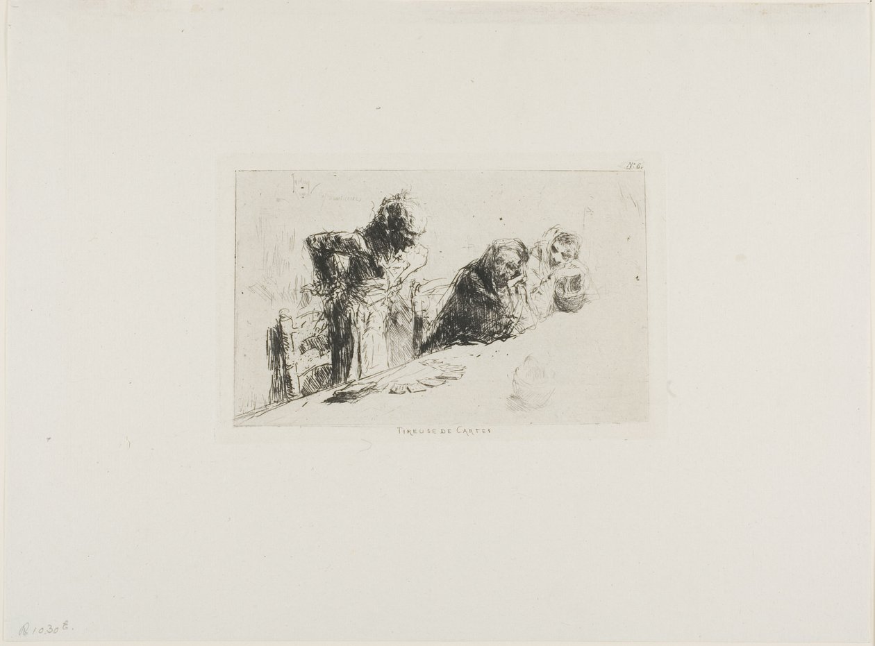Waarzegger door Mariano Fortuny y Marsal