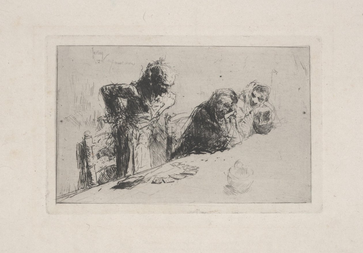 Kaartspelers door Mariano José María Bernardo Fortuny y Carbó