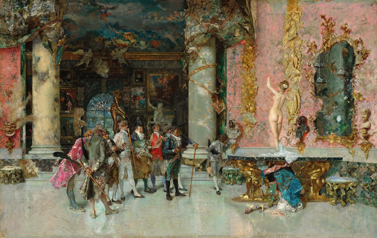 De Keuze van een Model door Mariano José María Bernardo Fortuny y Carbó
