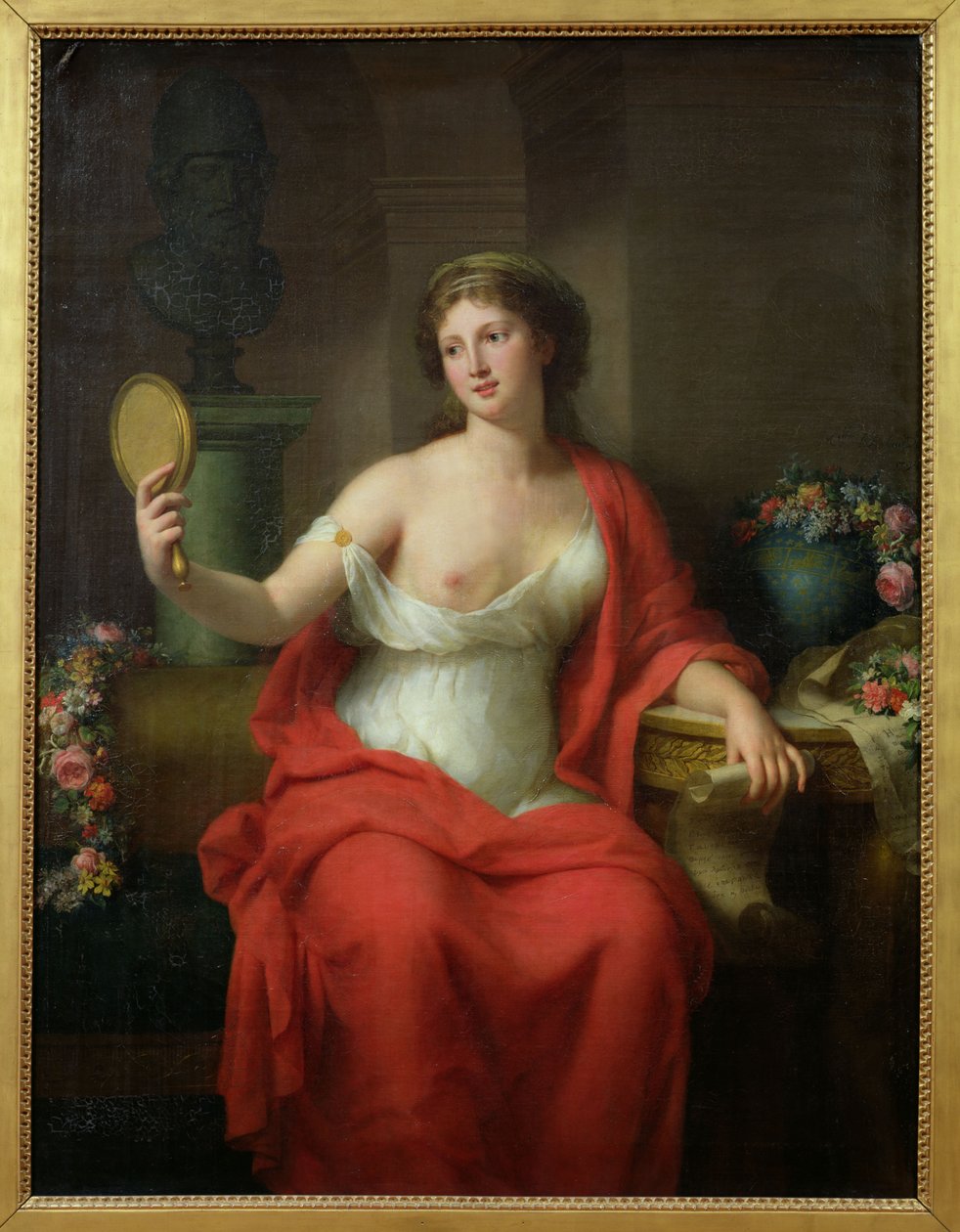 Aspasia, 1794 door Marie Genevieve Bouliard