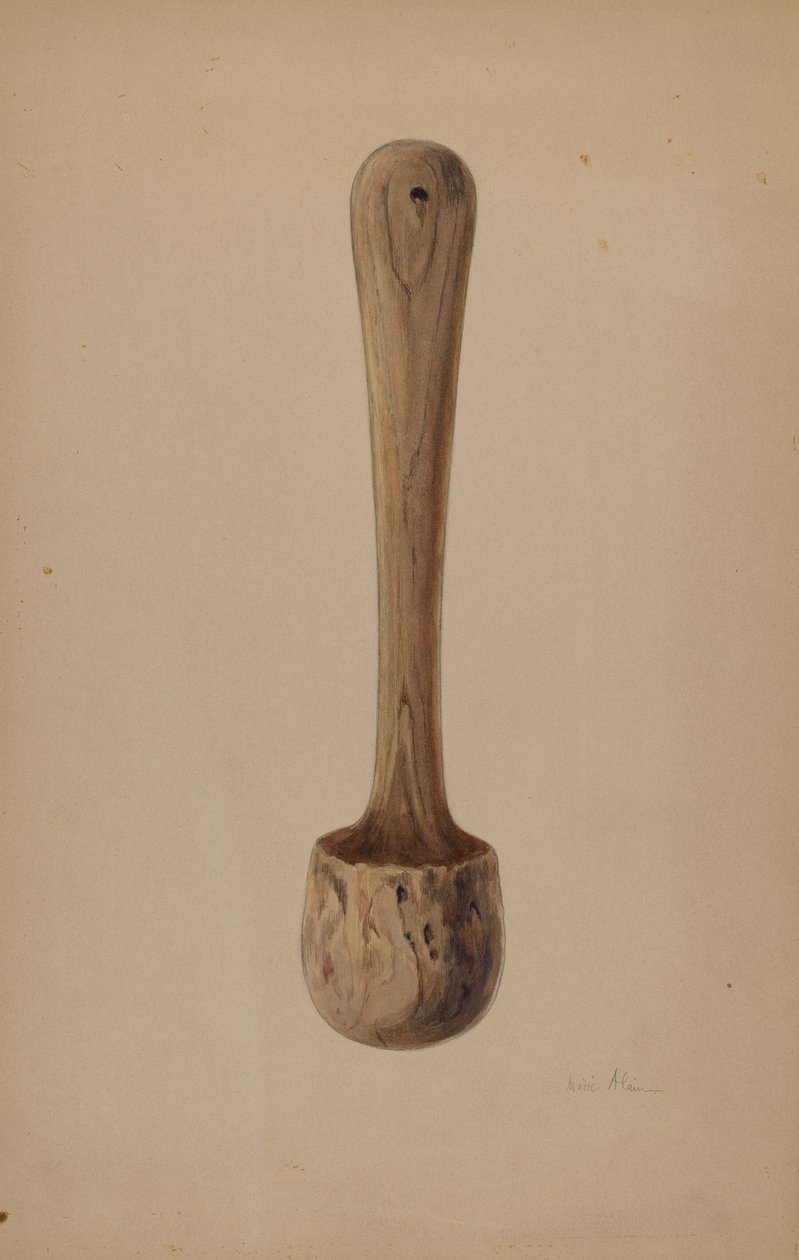 Aardappelstamper, ca. 1937 door Marie Alain