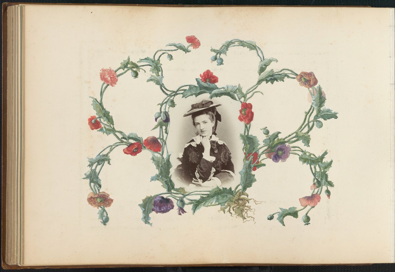 Het Madame B Album, 1870s door Marie Blanche Hennelle Fournier