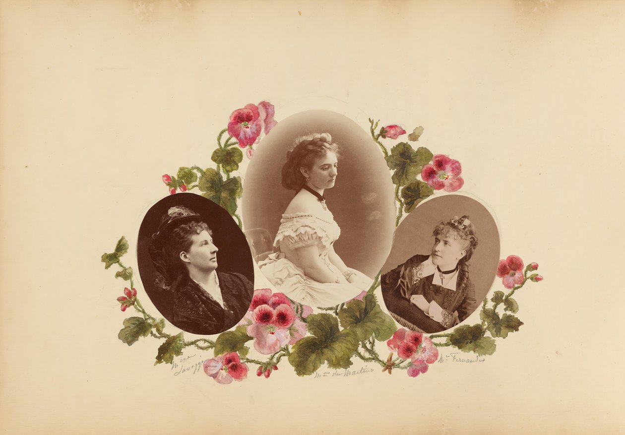 Het Madame B Album, 1870s door Marie Blanche Hennelle Fournier