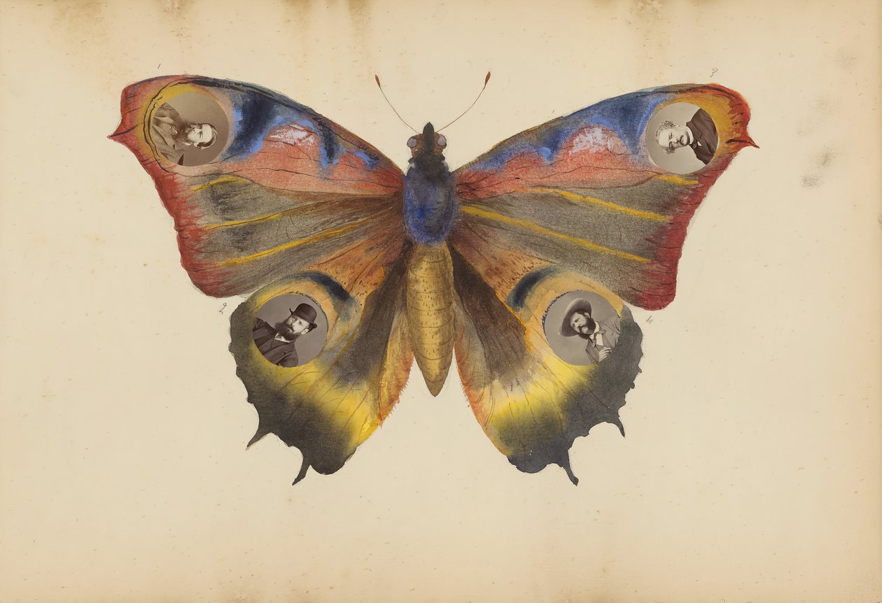 Het Madame B Album, 1870s door Marie Blanche Hennelle Fournier