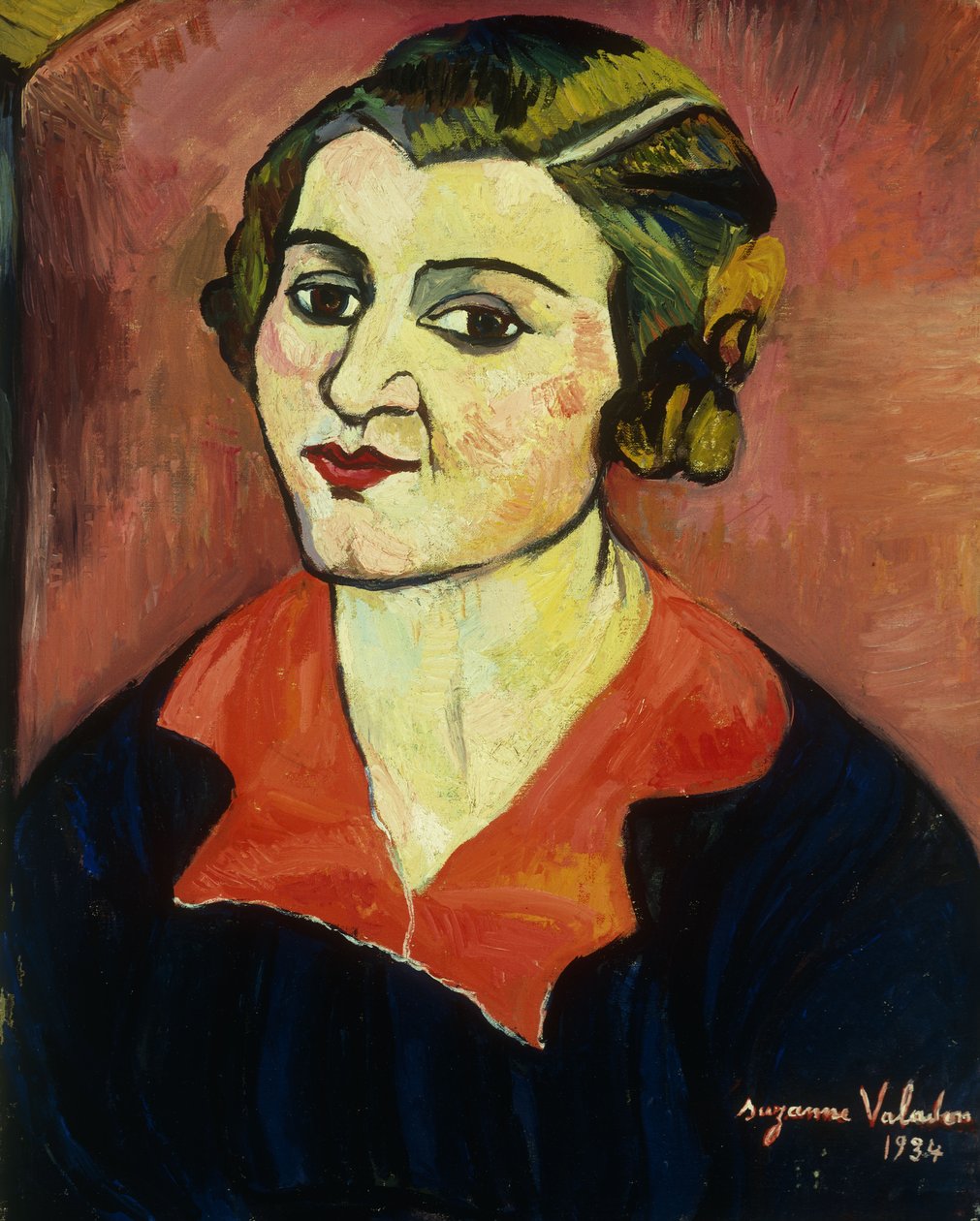 Zelfportret, 1934 door Marie Clementine Valadon