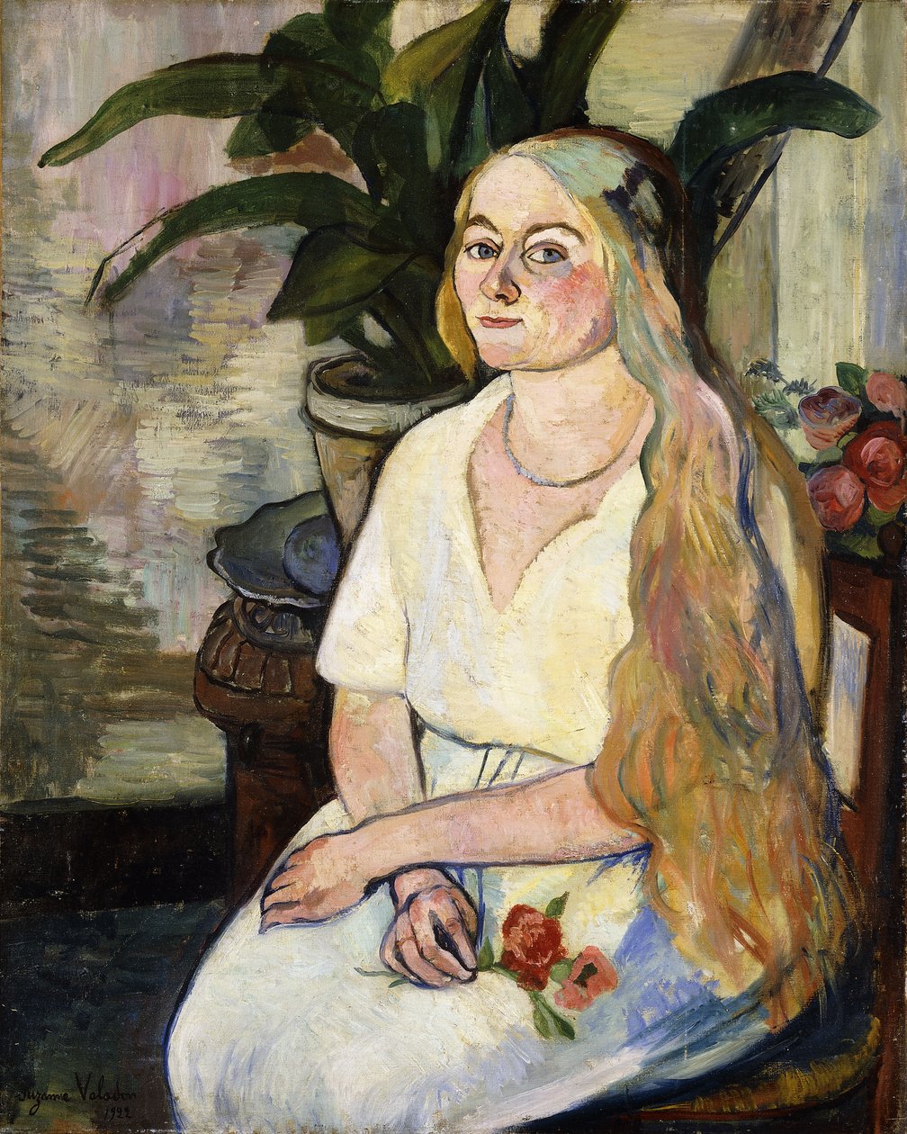 Portret van Germaine Utter door Marie Clementine Valadon