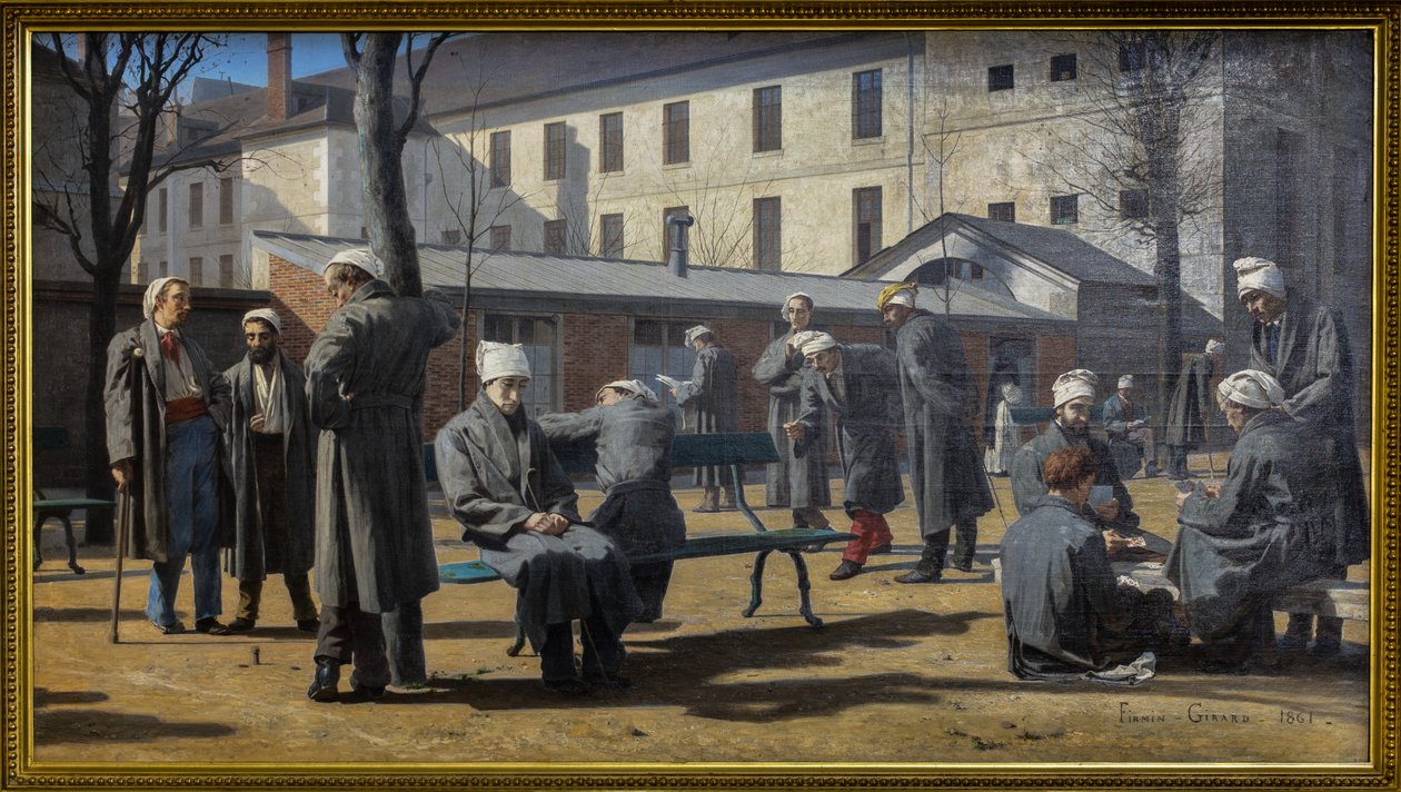De herstellers door Marie Francois Firmin Girard