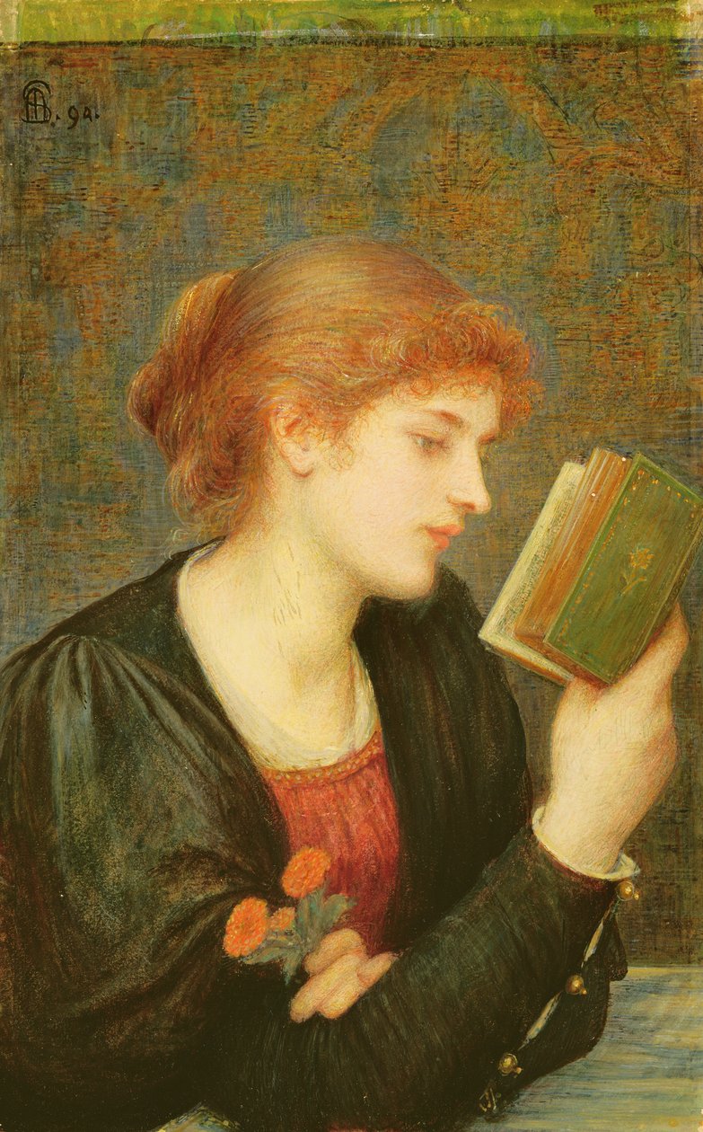Liefdessonnetten door Marie Spartali Stillman