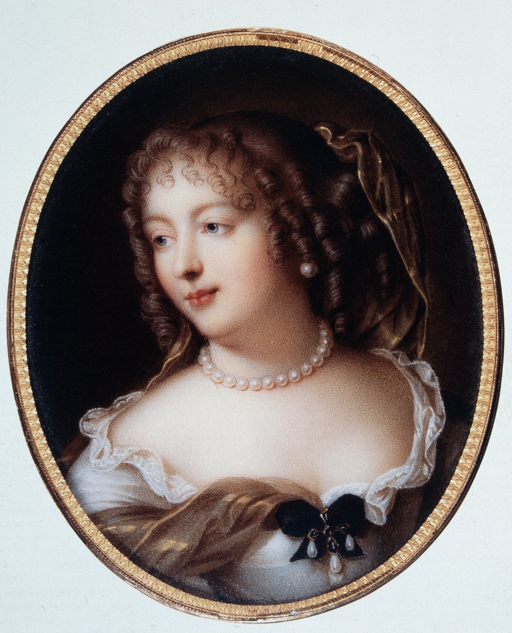 Portret van Marie de Rabutin-Chantal (Rabutin Chantal), Markiezin van Sévigné bekend als Madame de Sévigné (1626-1696) door Marie Victoire Jaquotot