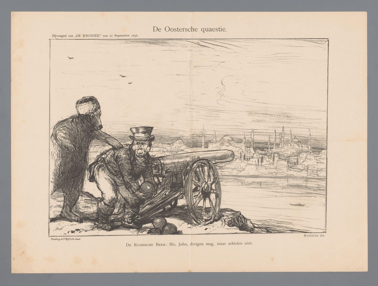 De Oostersche quaestie door Marius Bauer