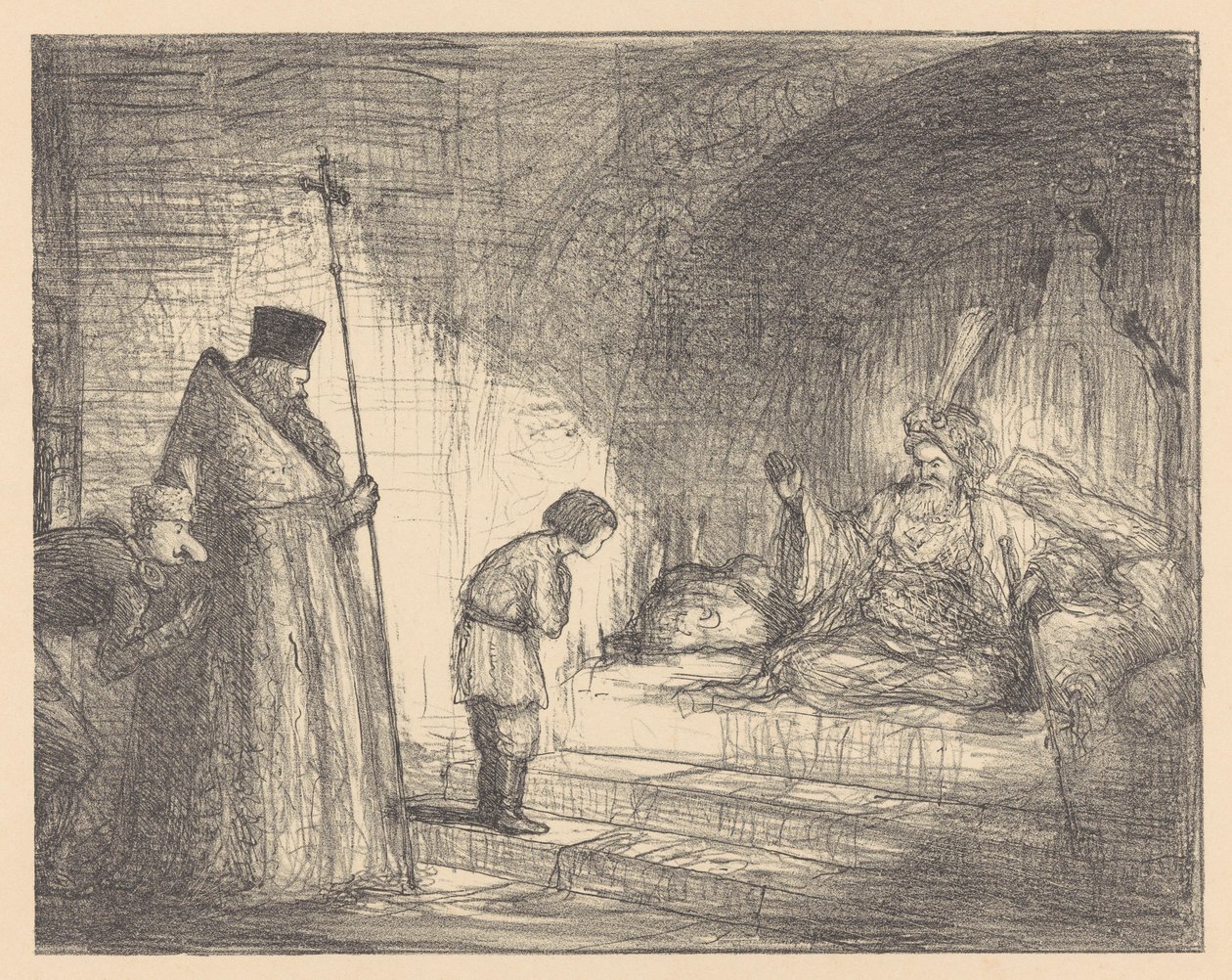De verzoening der godsdiensten door Marius Bauer