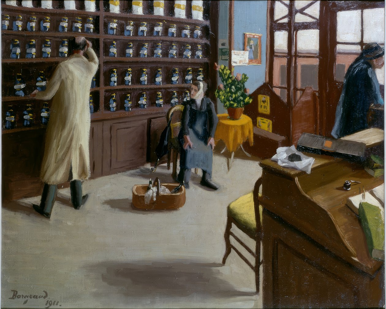 De apotheek door Marius Borgeaud