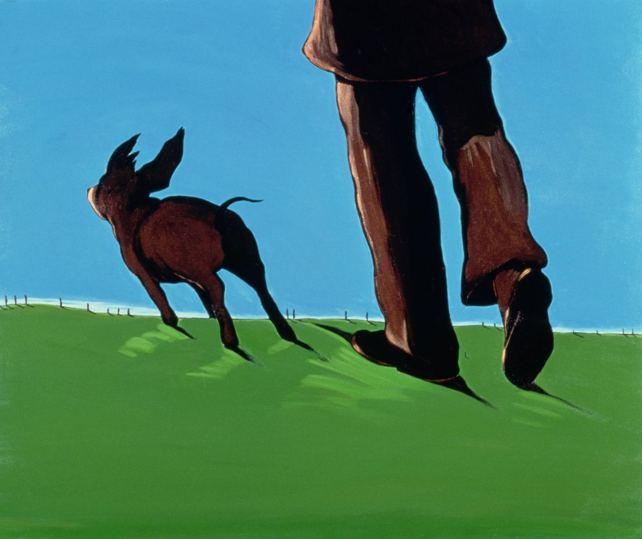 Op weg naar Chestertown, 1997 door Marjorie Weiss