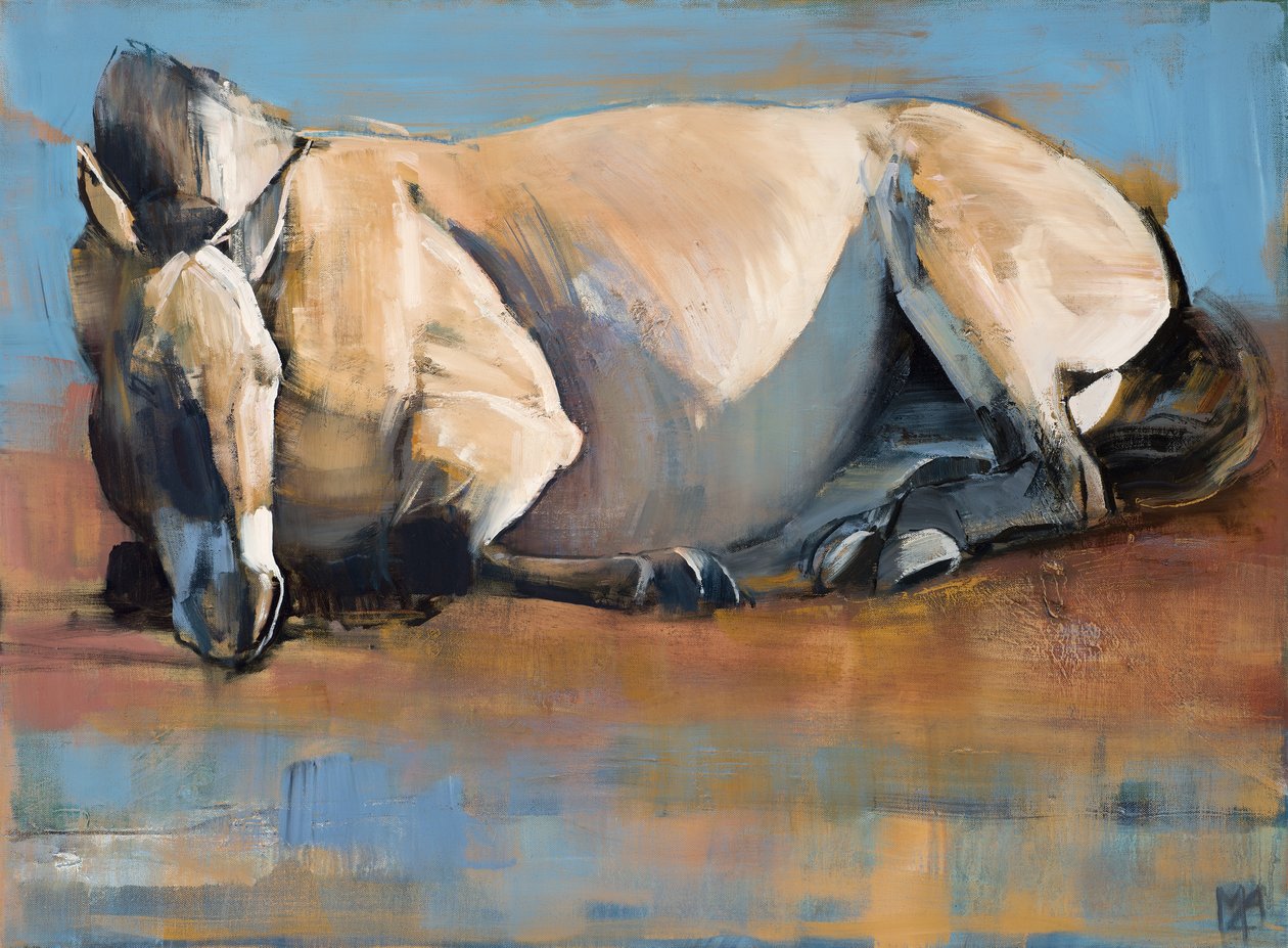 Blauwe Luchtdag, (Przewalski), 2014 door Mark Adlington