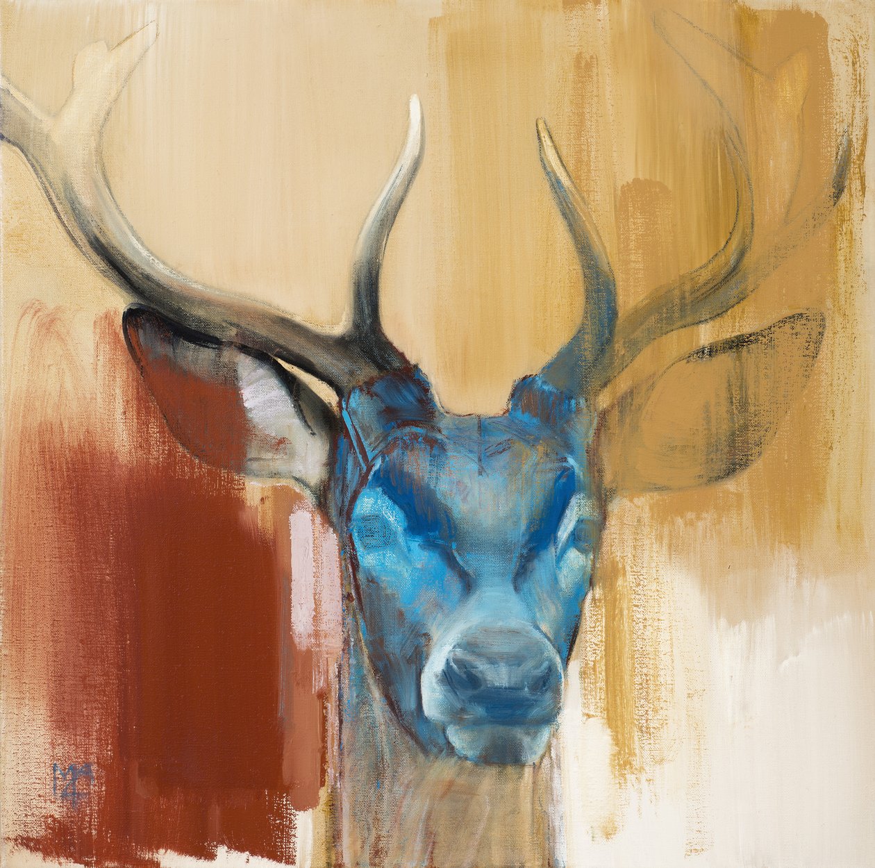 Masker (jonge hert) door Mark Adlington