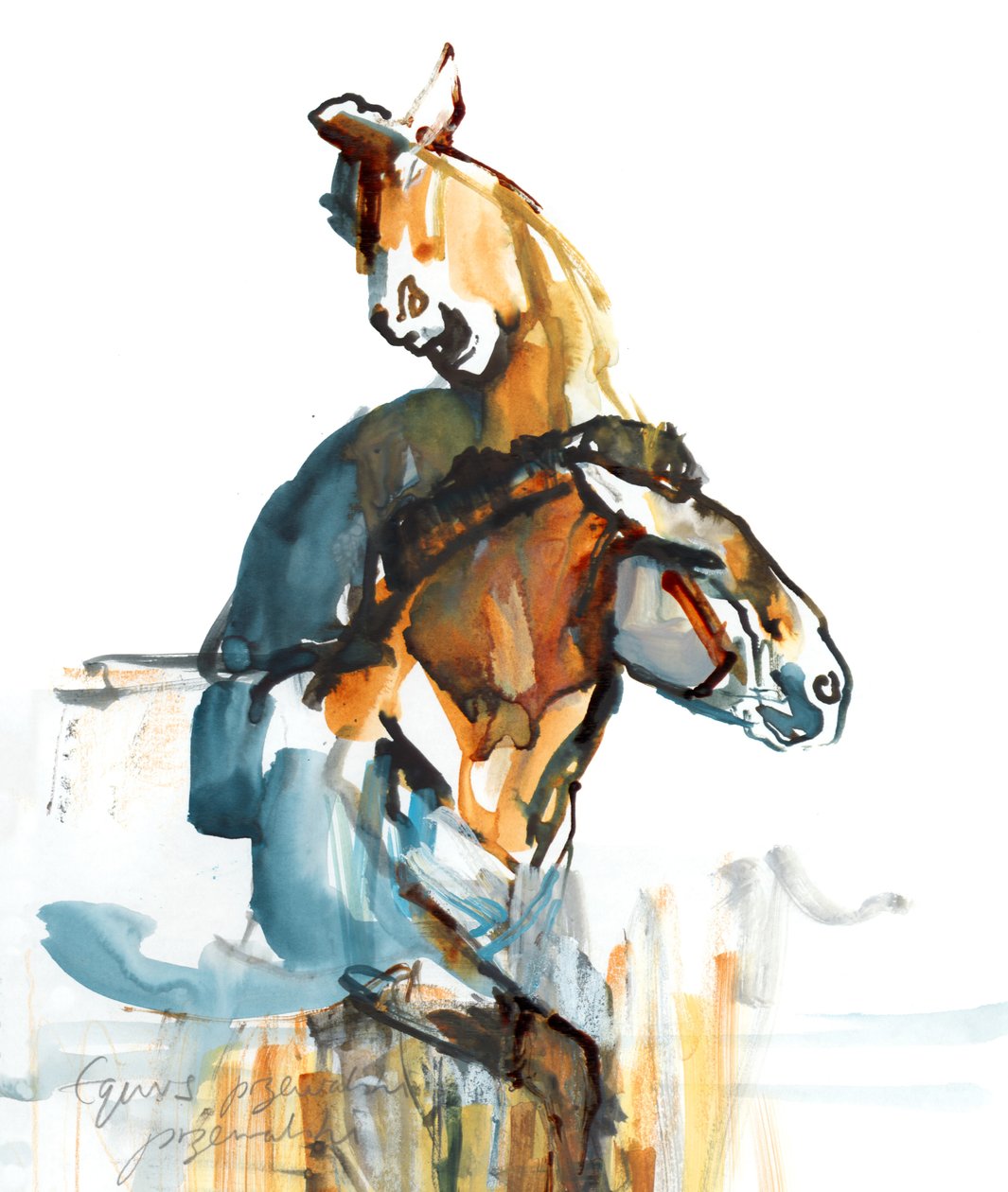 Paleolithisch (Przewalski), 2013 door Mark Adlington