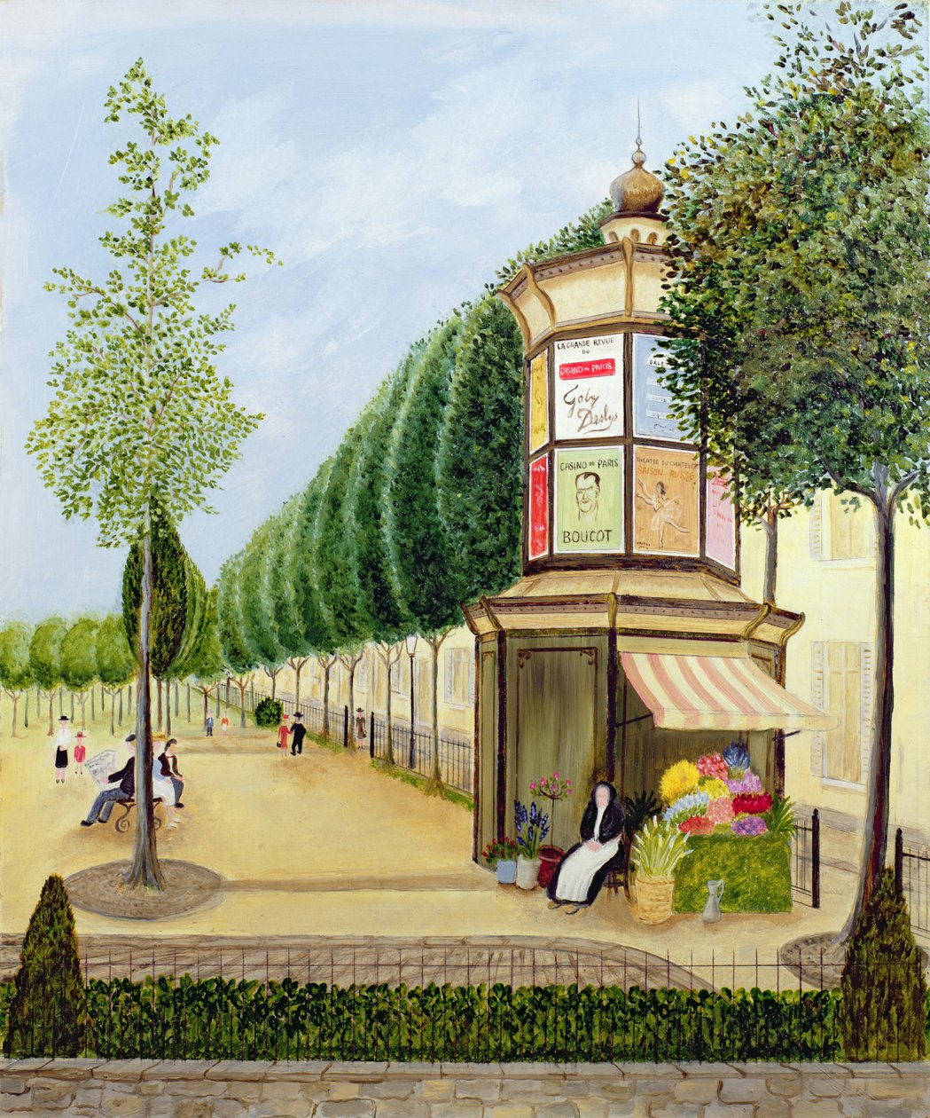 Place de Clichy, Parijs door Mark Baring