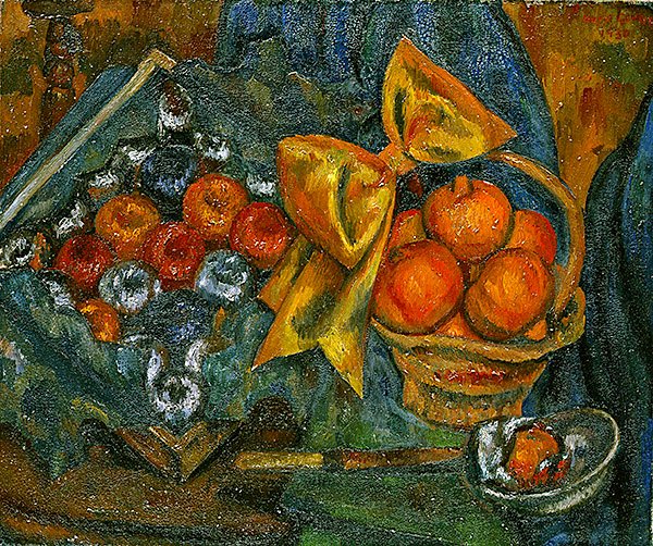Mand met granaatappels door Mark Gertler