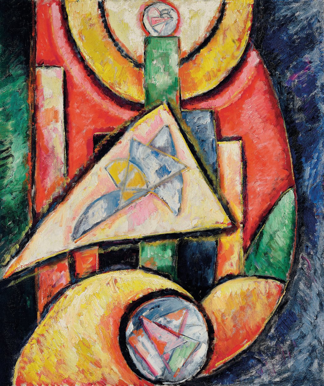Abstractie door Marsden Hartley