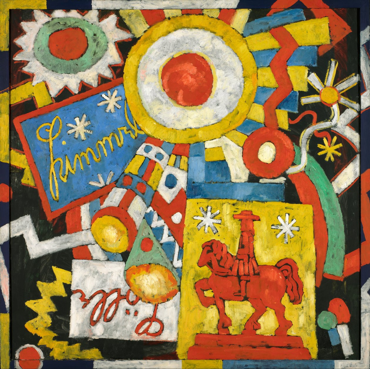 Lucht door Marsden Hartley