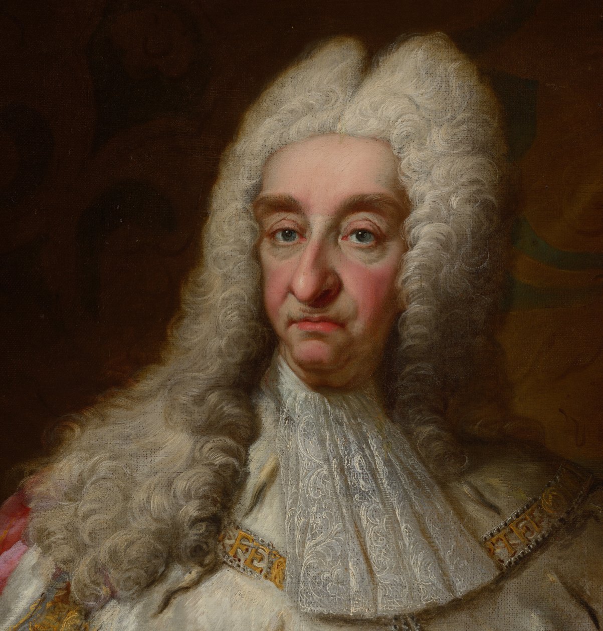 Vittorio Amedeo II in Maestà door Martin van Meytens  