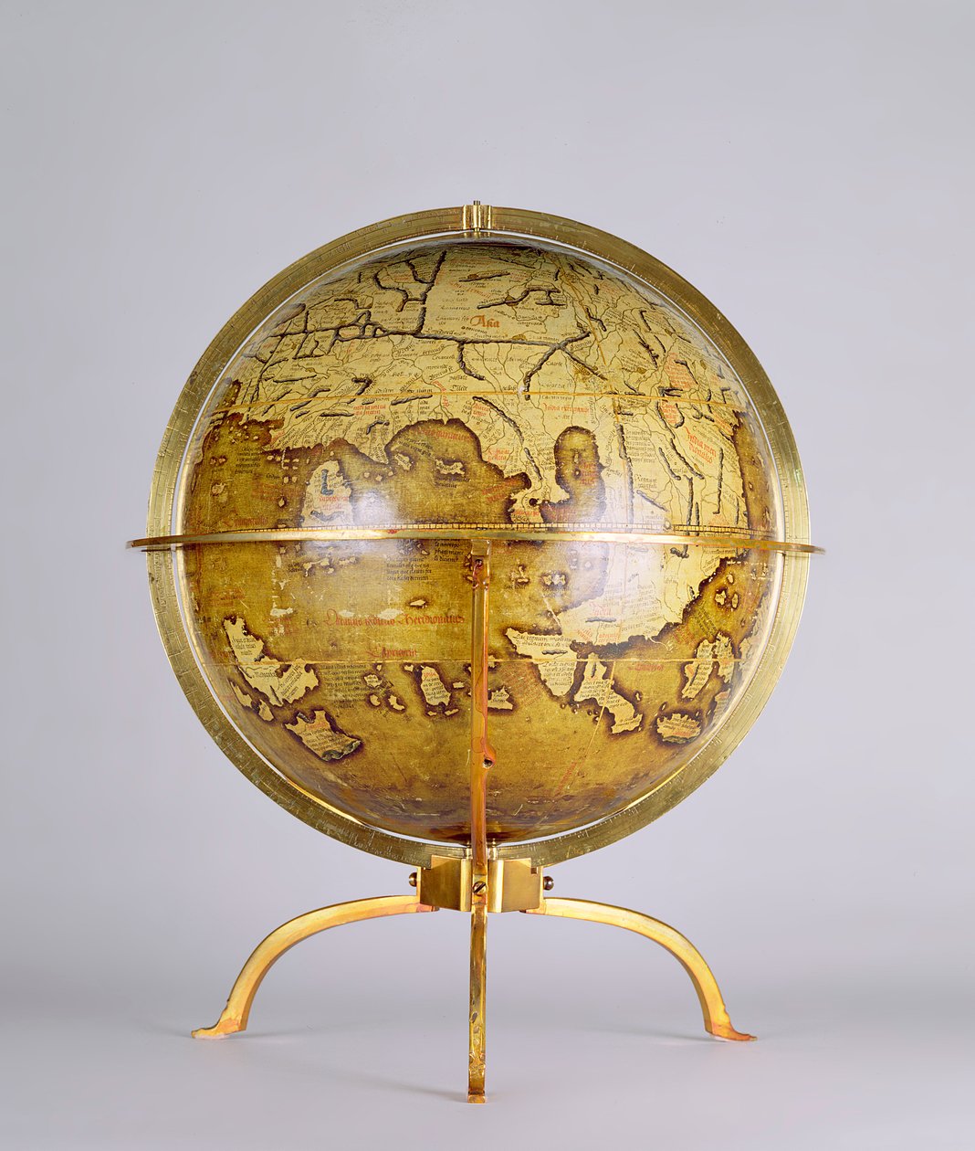 Terrestrische Globe, een van een paar bekend als de 