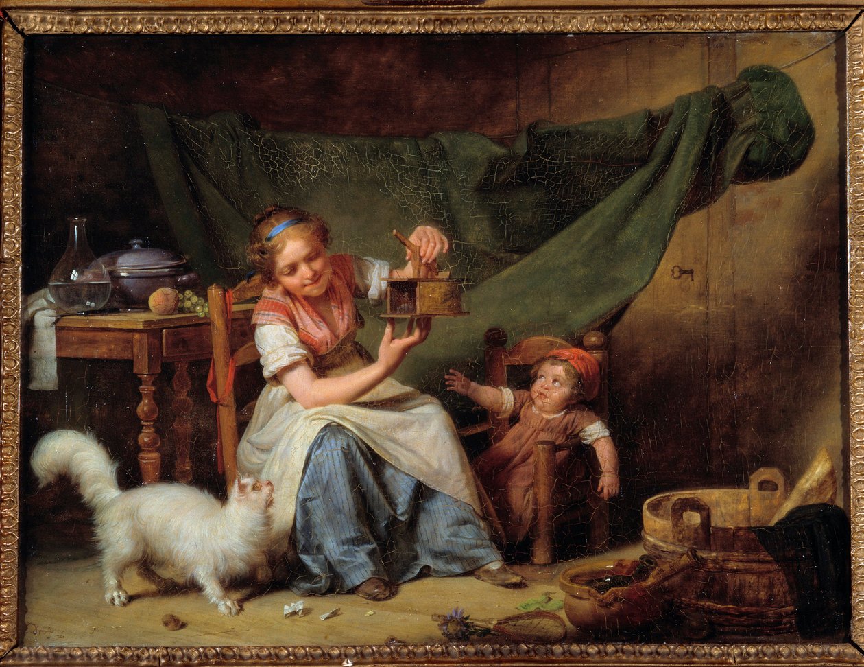 De Vrouw en de Muis door Martin Drölling