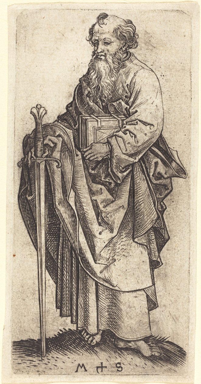 Sint Paulus door Martin Schongauer