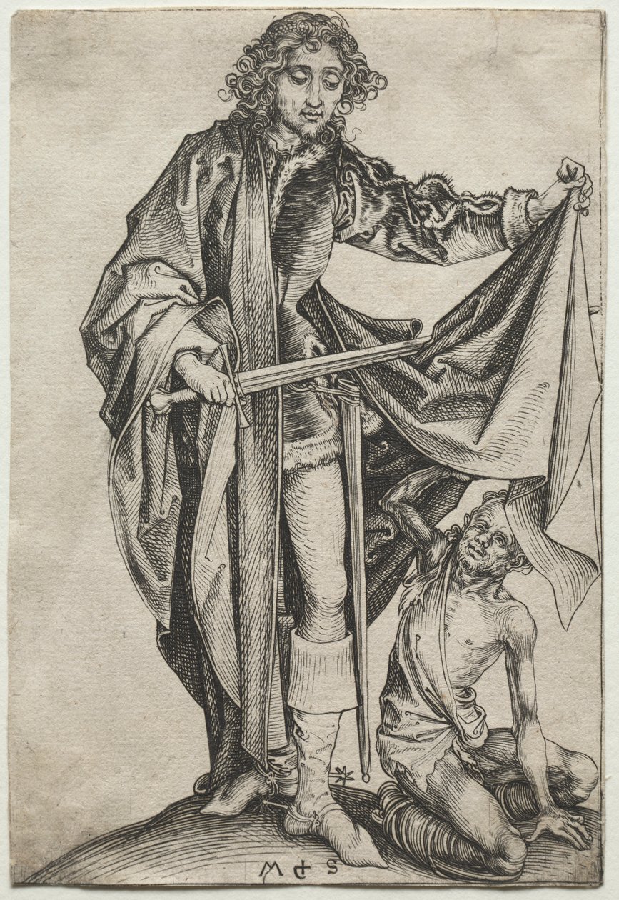 Sint-Maarten door Martin Schongauer