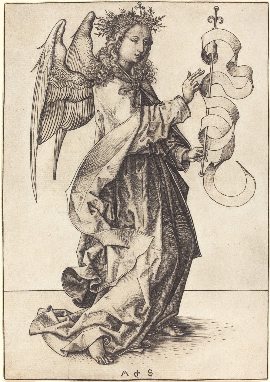 De Aartsengel Gabriël door Martin Schongauer
