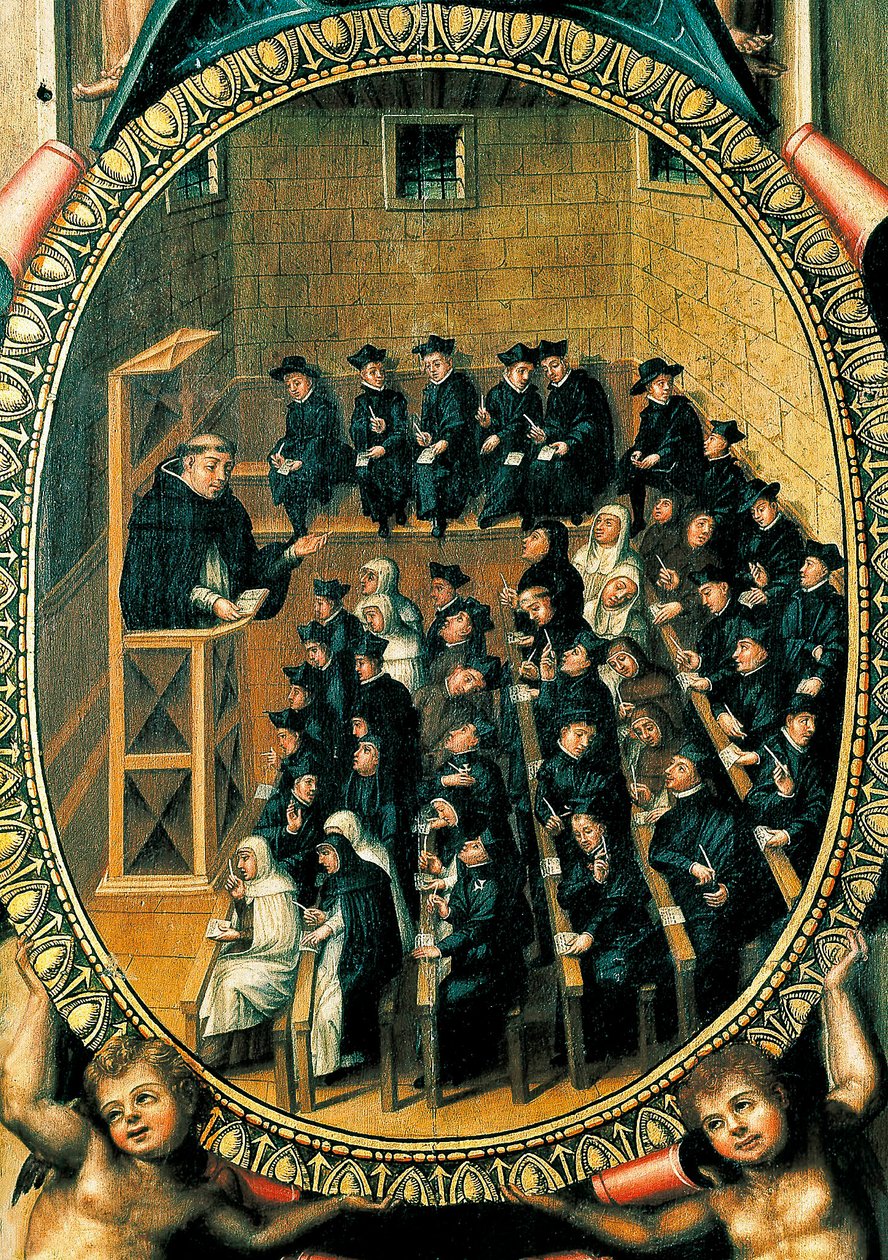 Lezing aan de Universiteit van Salamanca door Martin de Cervera