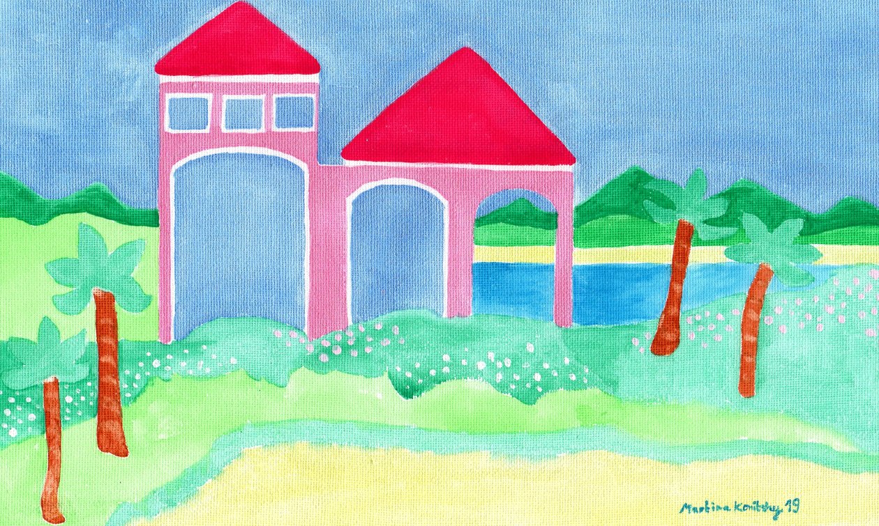Avonden in het strandhuis door Martina Konitzky