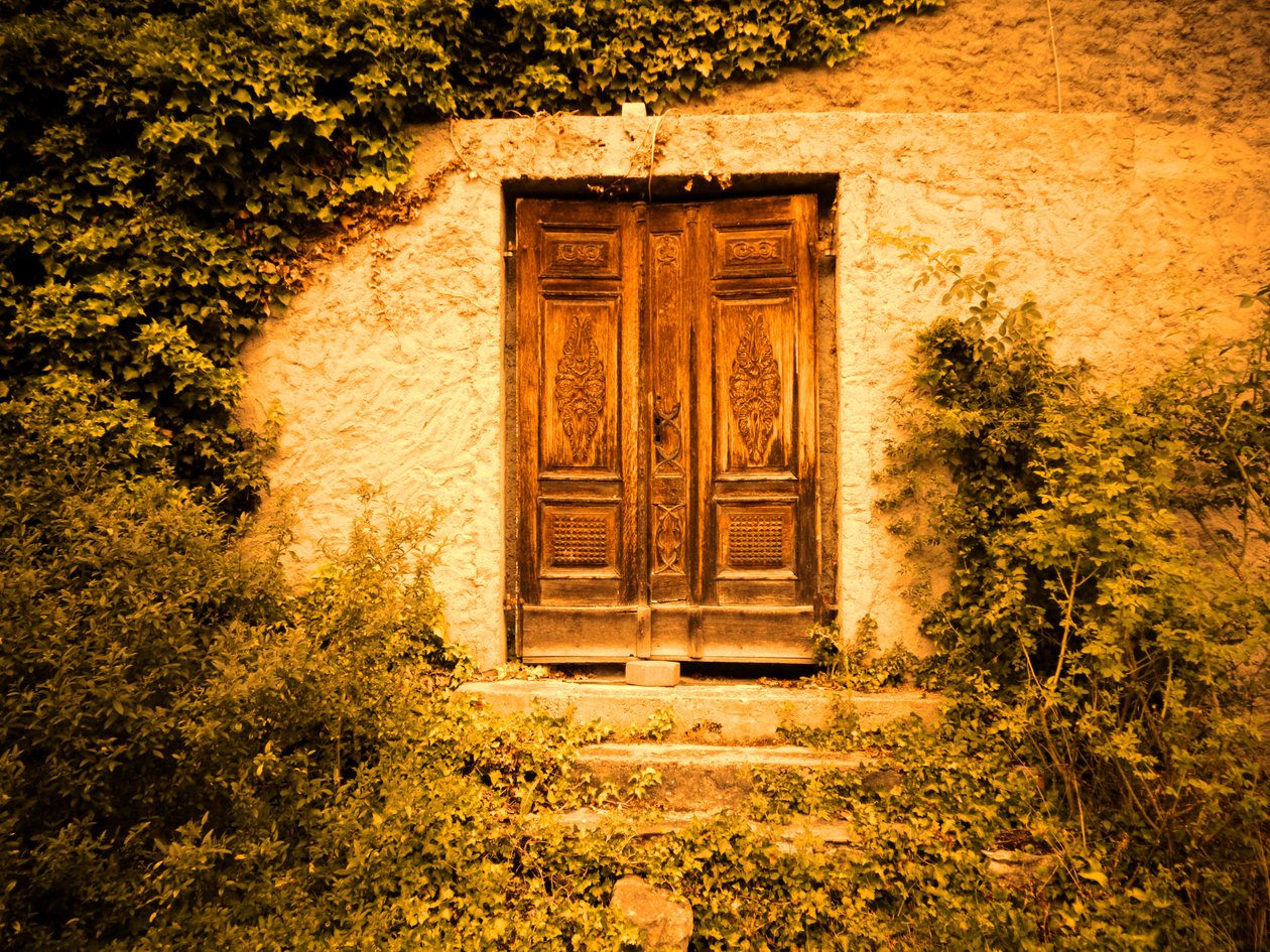 Oude Deur door Martina Konitzky