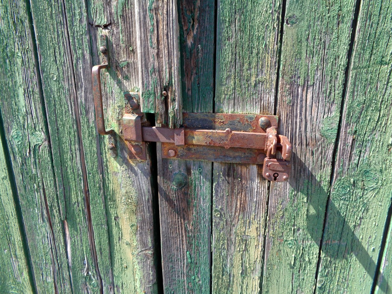 Schuurdeur door Martina Konitzky