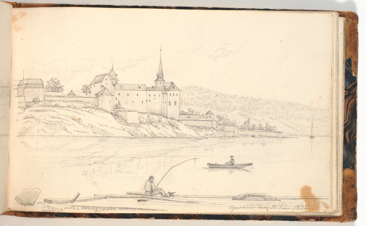 Fort Akershus door Martinus Rørbye