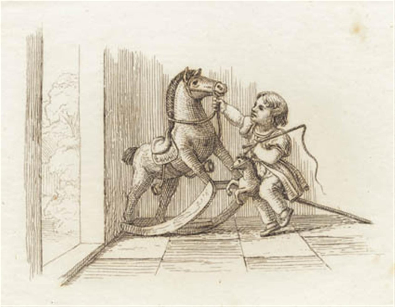 Illustratie voor "Halvhundrede Fabler for Børn" van Hey door Martinus Rørbye