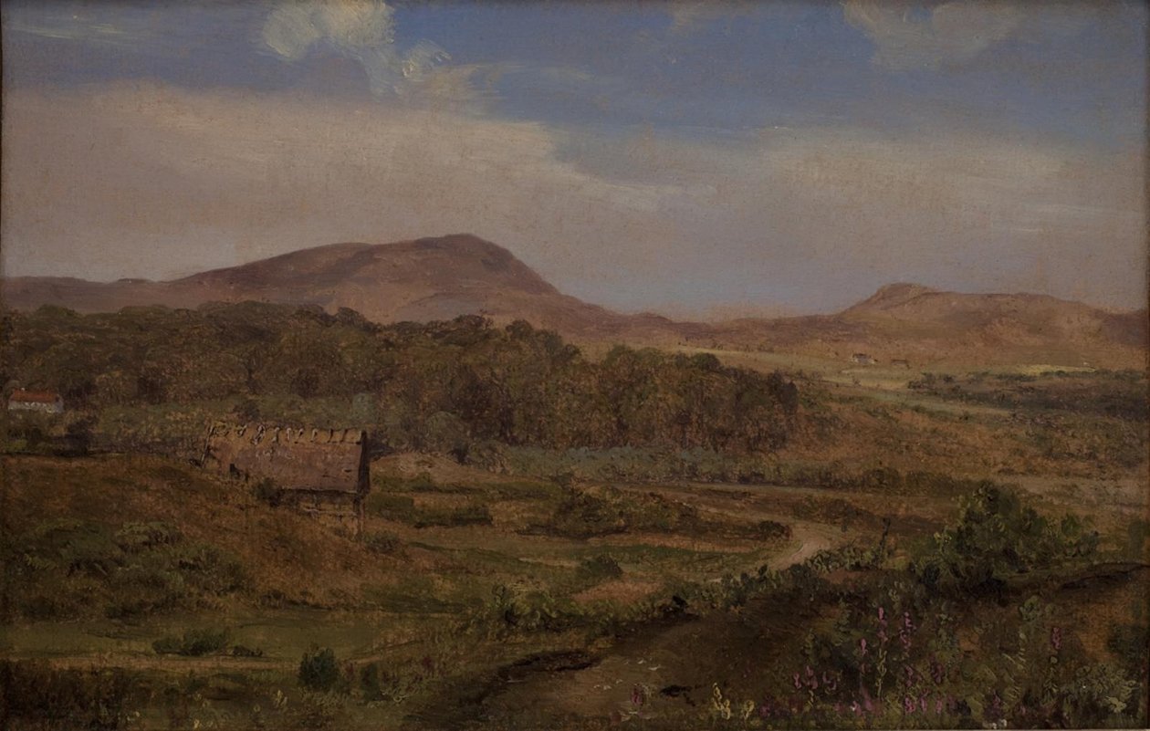 Landschap bij Blokhus, Jutland door Martinus Rørbye