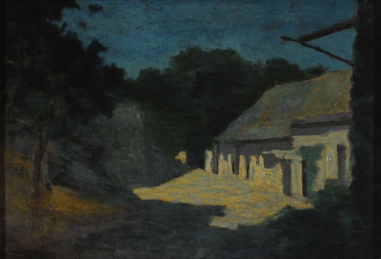 Nocturno door Martín Malharro