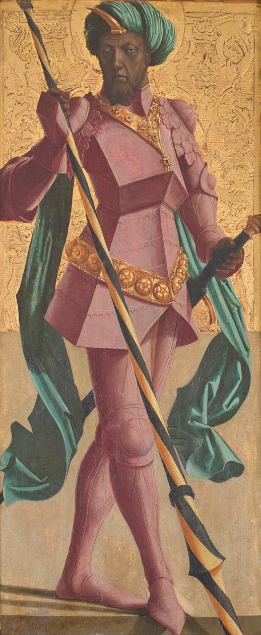 St Maurice (binnen)
Sint-Sebastiaan (buiten) door Marx Reichlich