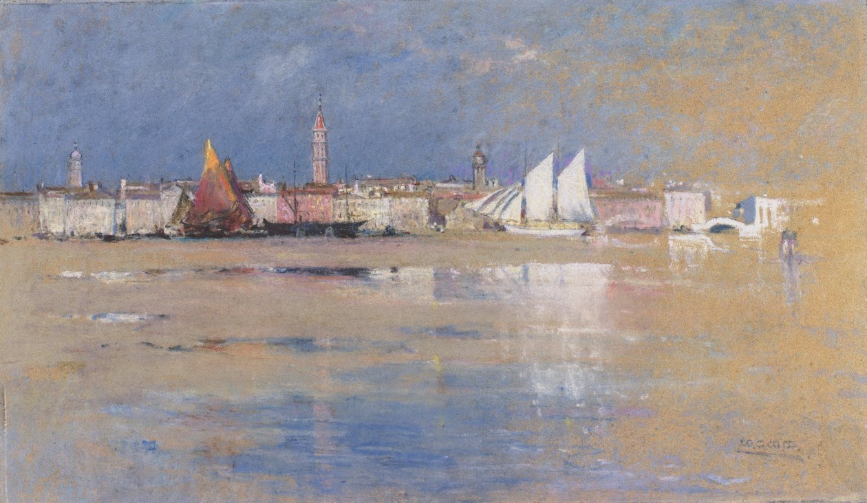 Venetië, 1910 door Mary Georgina Wade Wilson