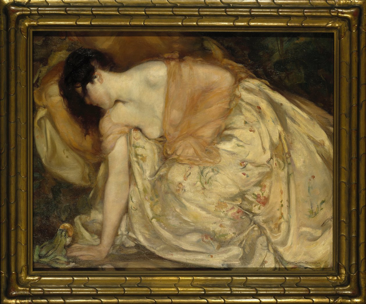 De Prinses en de Kikker door Mary Shepard Greene Bluemenschein