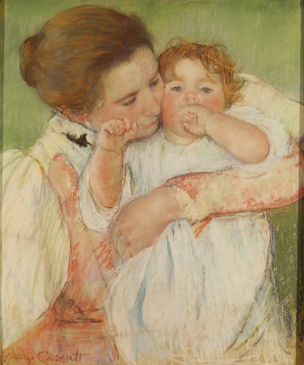 Moeder en Kind, 1897 door Mary Cassatt