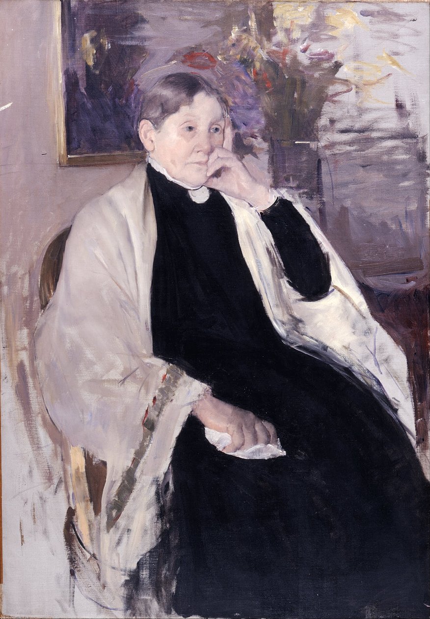 Mevrouw Robert S. Cassatt, de moeder van de kunstenaar door Mary Cassatt