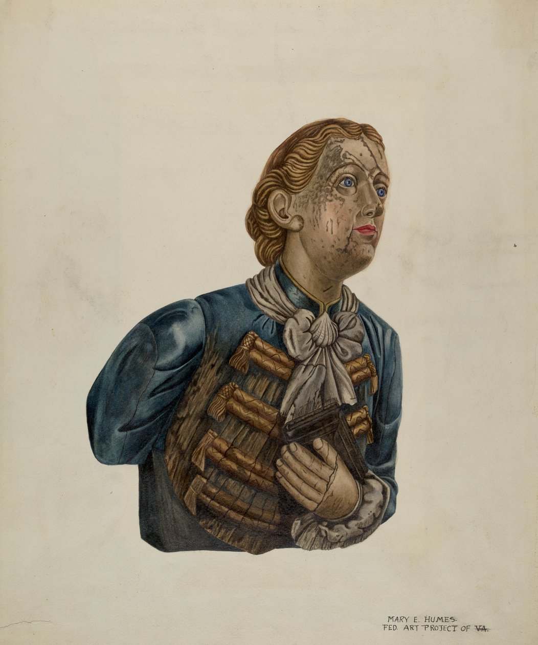 Boegbeeld van Bark George door Mary E Humes